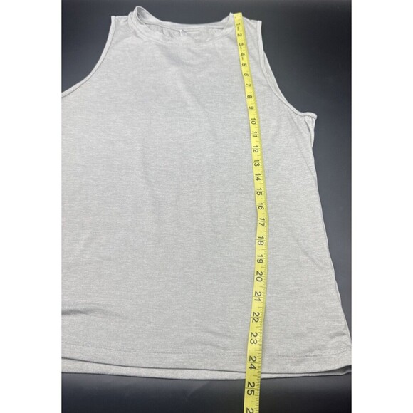 Fabletics Womens Blake GRAY Open Back Tank Sleeveless Size Small - Picture 8 of 8